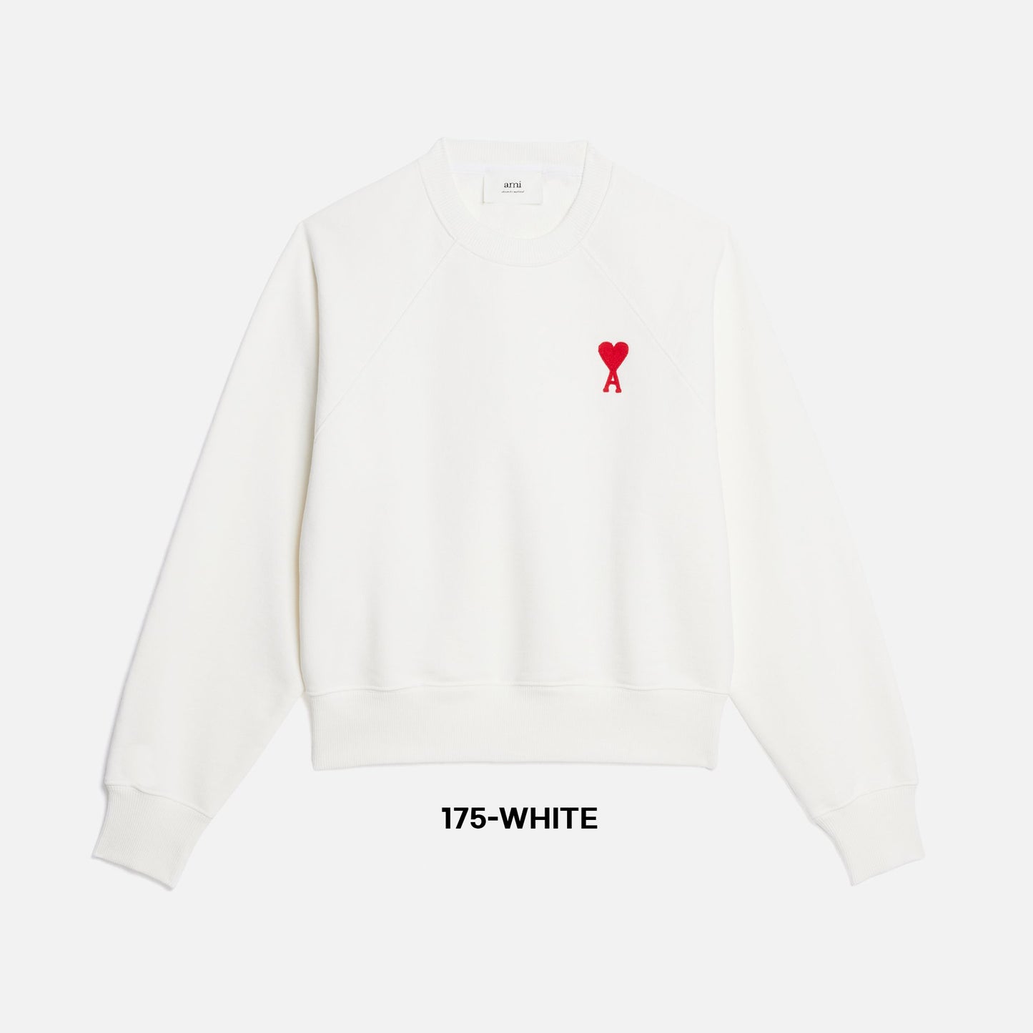AMI Small Heart Logo Sweatshirt (USW004.747)