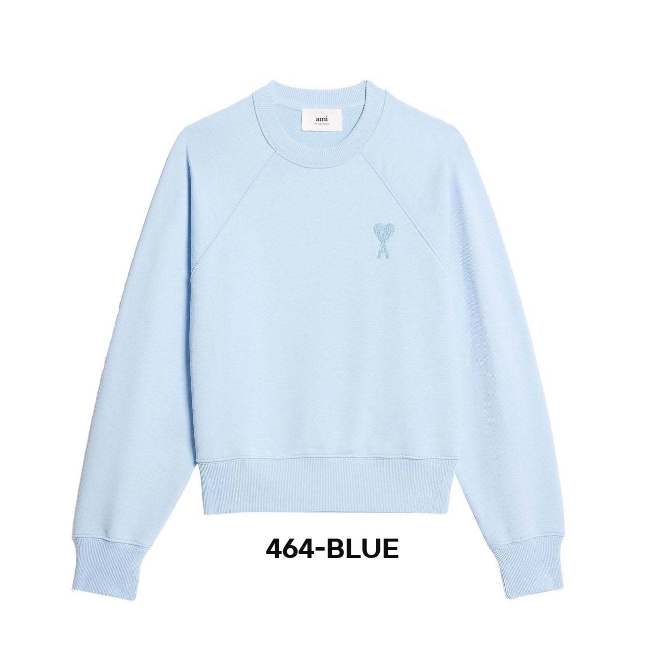 AMI Small Heart Logo Sweatshirt (USW004.747)