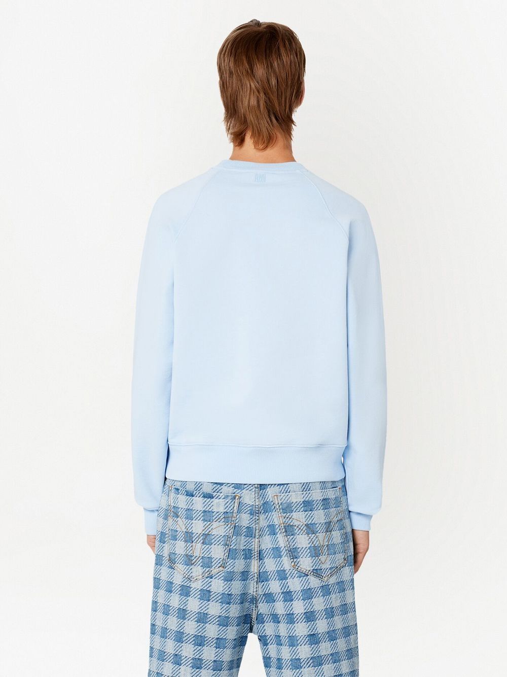 AMI Small Heart Logo Sweatshirt (USW004.747)