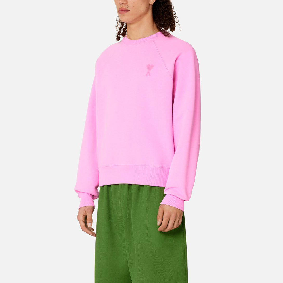 AMI Small Heart Logo Sweatshirt (USW004.747)