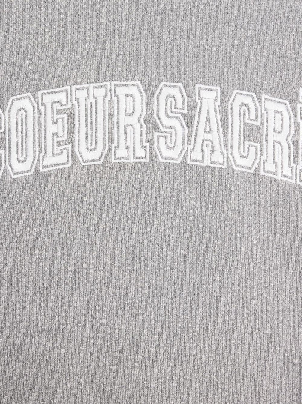 Ami Coeur Sacré Lettering Sweatshirt (USW009.747)