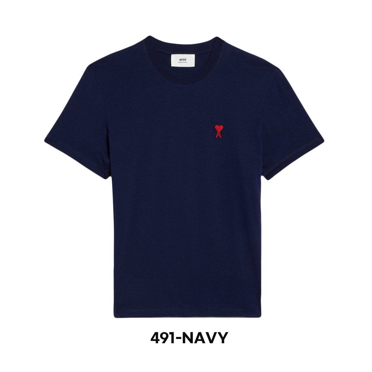 AMI Paris Logo T-Shirt UTS001.724 (Men)