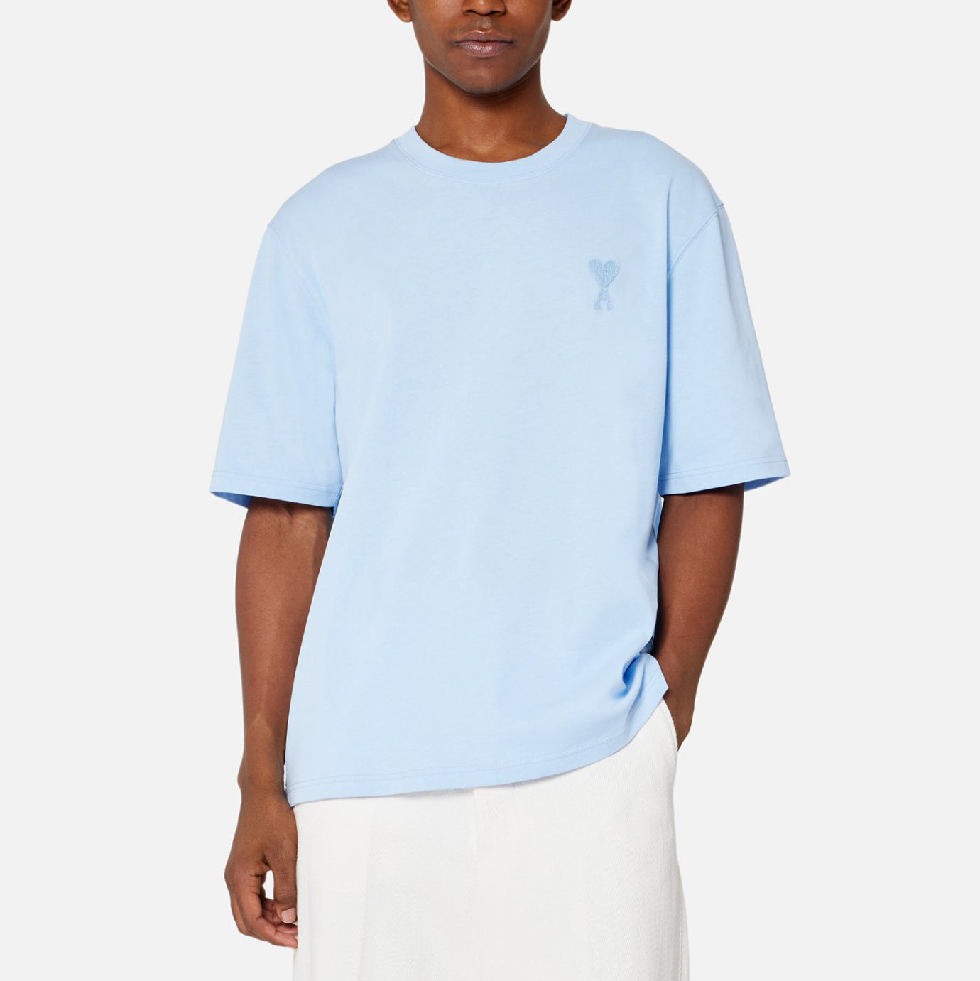 AMI Paris Small Heart Logo Sweatshirt (UTS004.726)