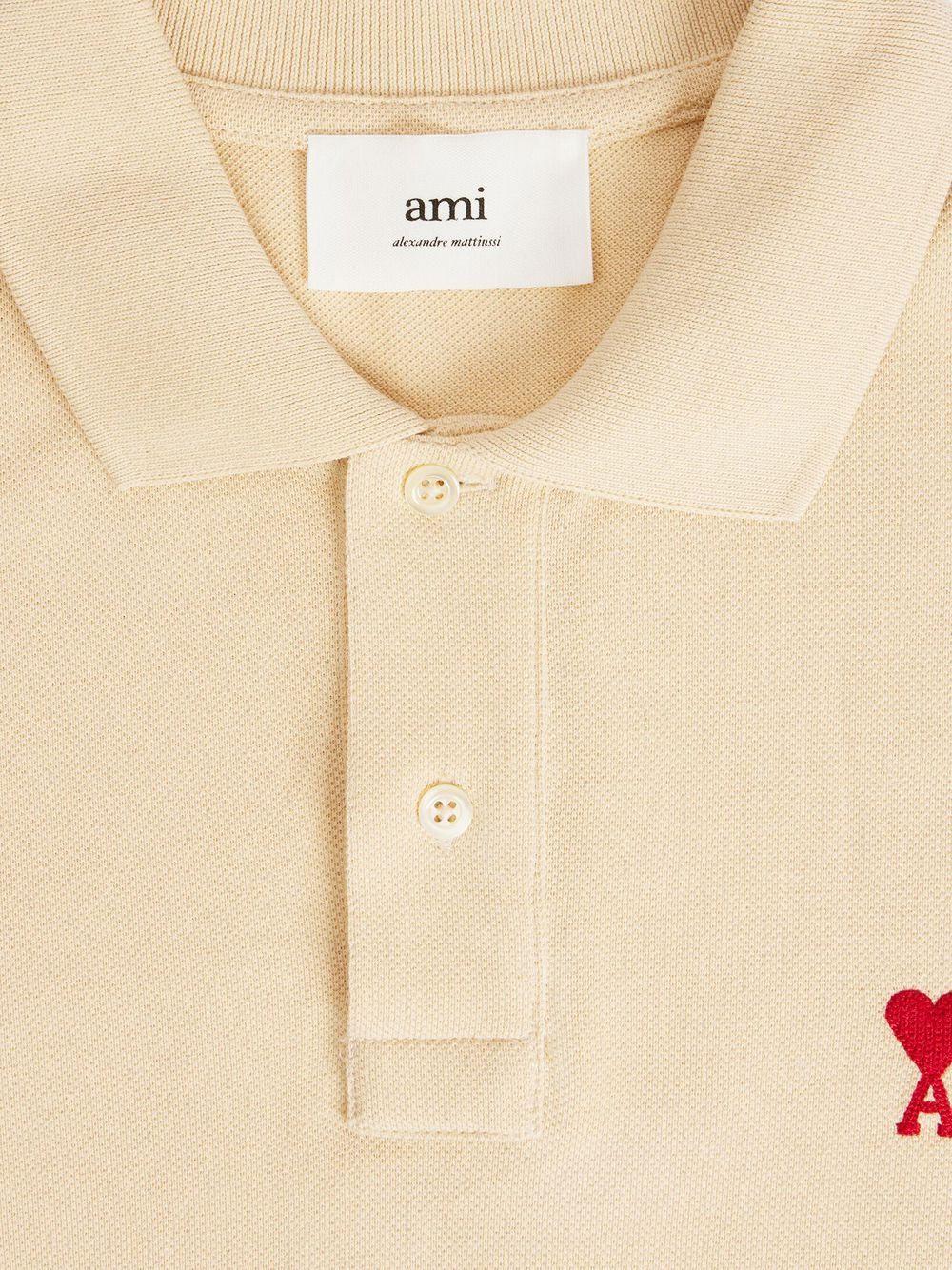 AMI Paris Classic Piqué Polo Shirt (HPL001.760)