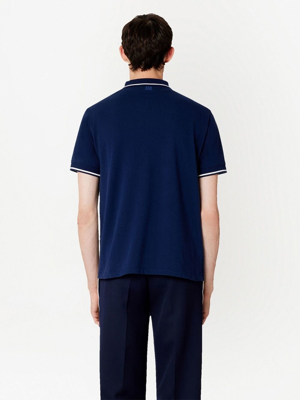 AMI Paris Logo Polo Shirt HPL002.JE0001