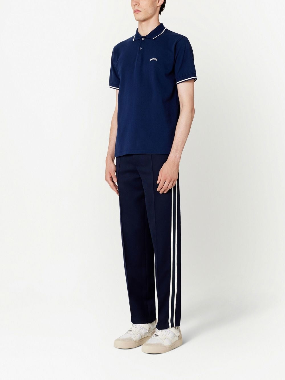 AMI Paris Logo Polo Shirt HPL002.JE0001
