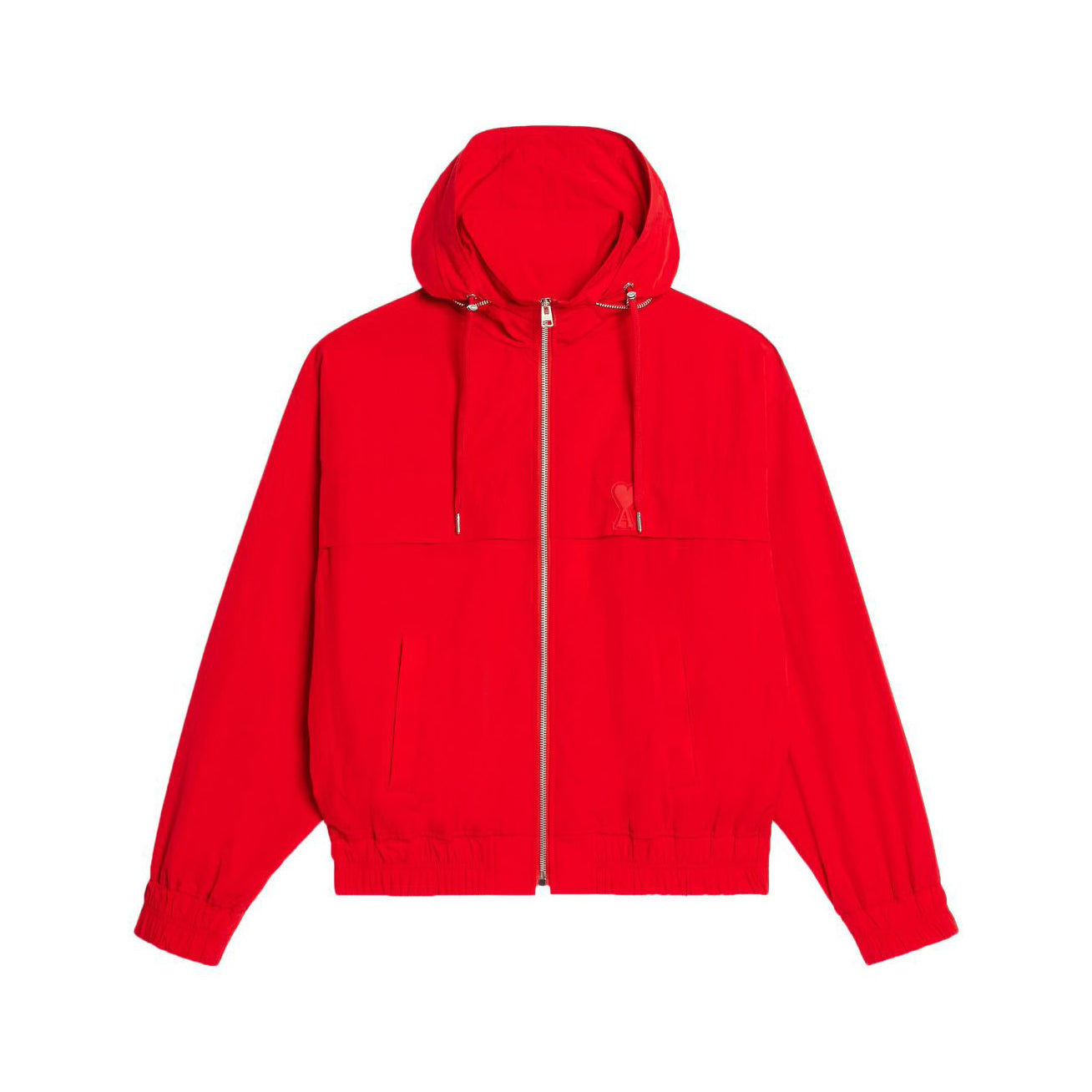 AMI Paris Hooded Zip Jacket (UJK048.276)