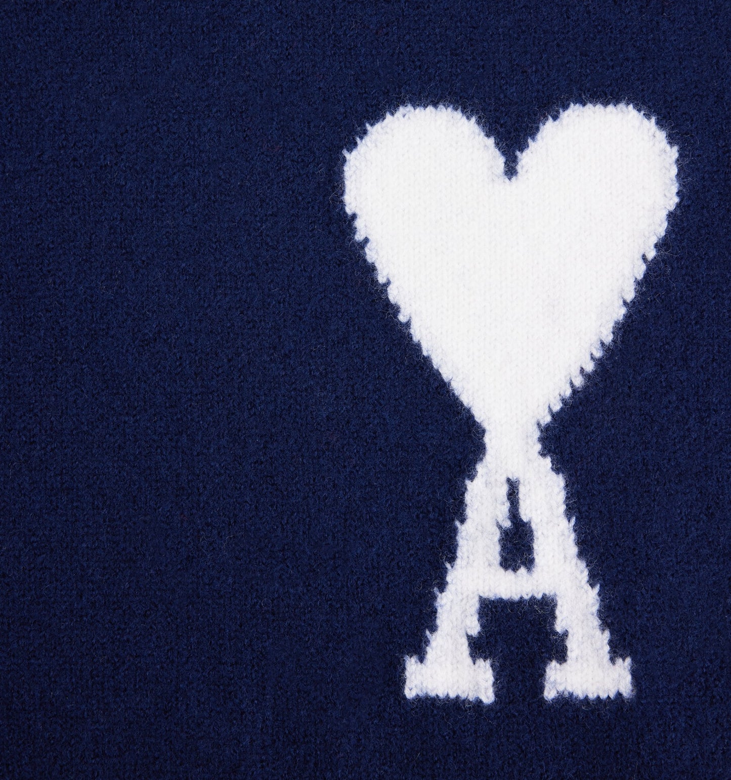 AMI Big Heart Logo Crewneck Sweater (UKS002.018)