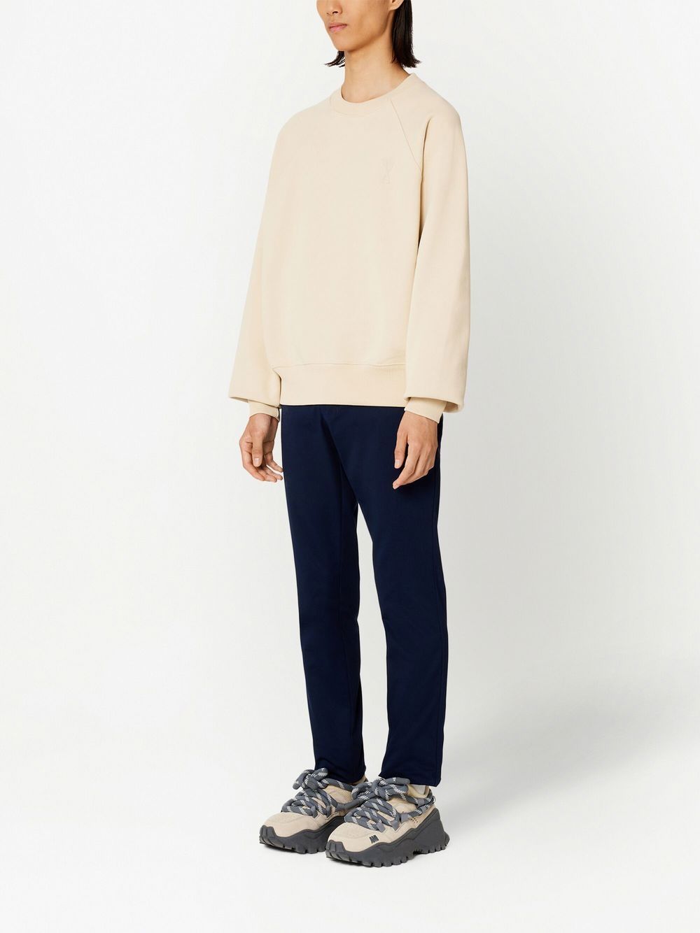 AMI Small Heart Logo Sweatshirt (USW004.747)