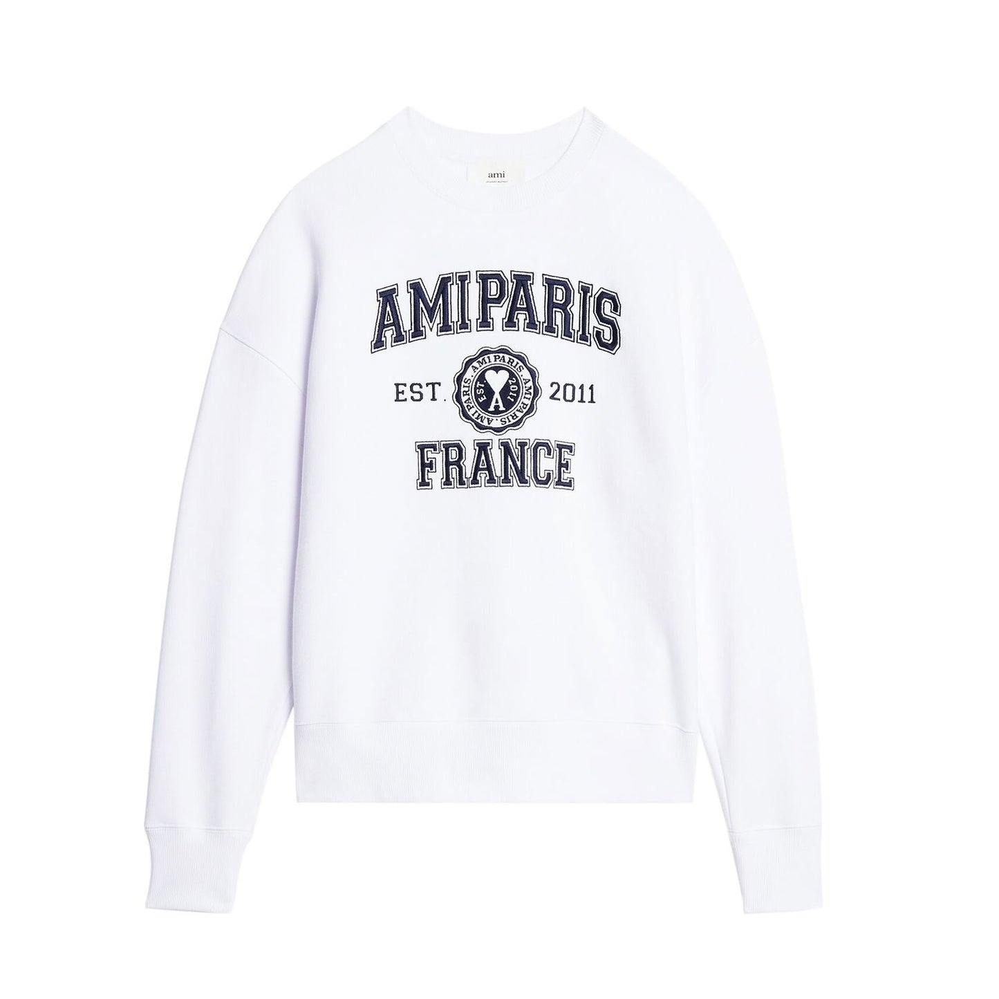 Ami Paris France Logo Sweatshirt (USW008.747)