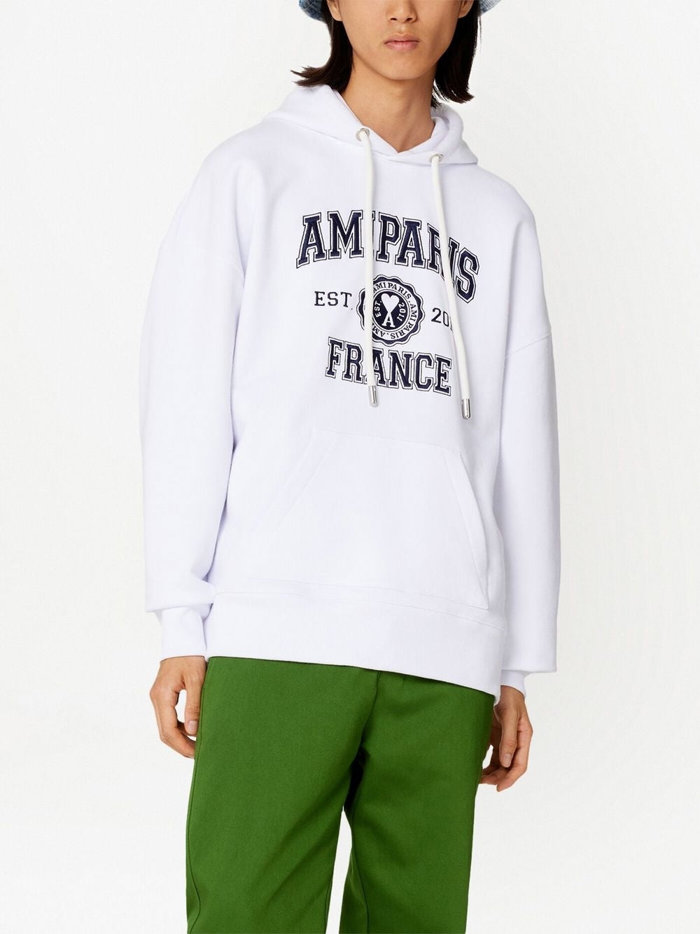 AMI Paris France Logo Hoodie (USW208.747)