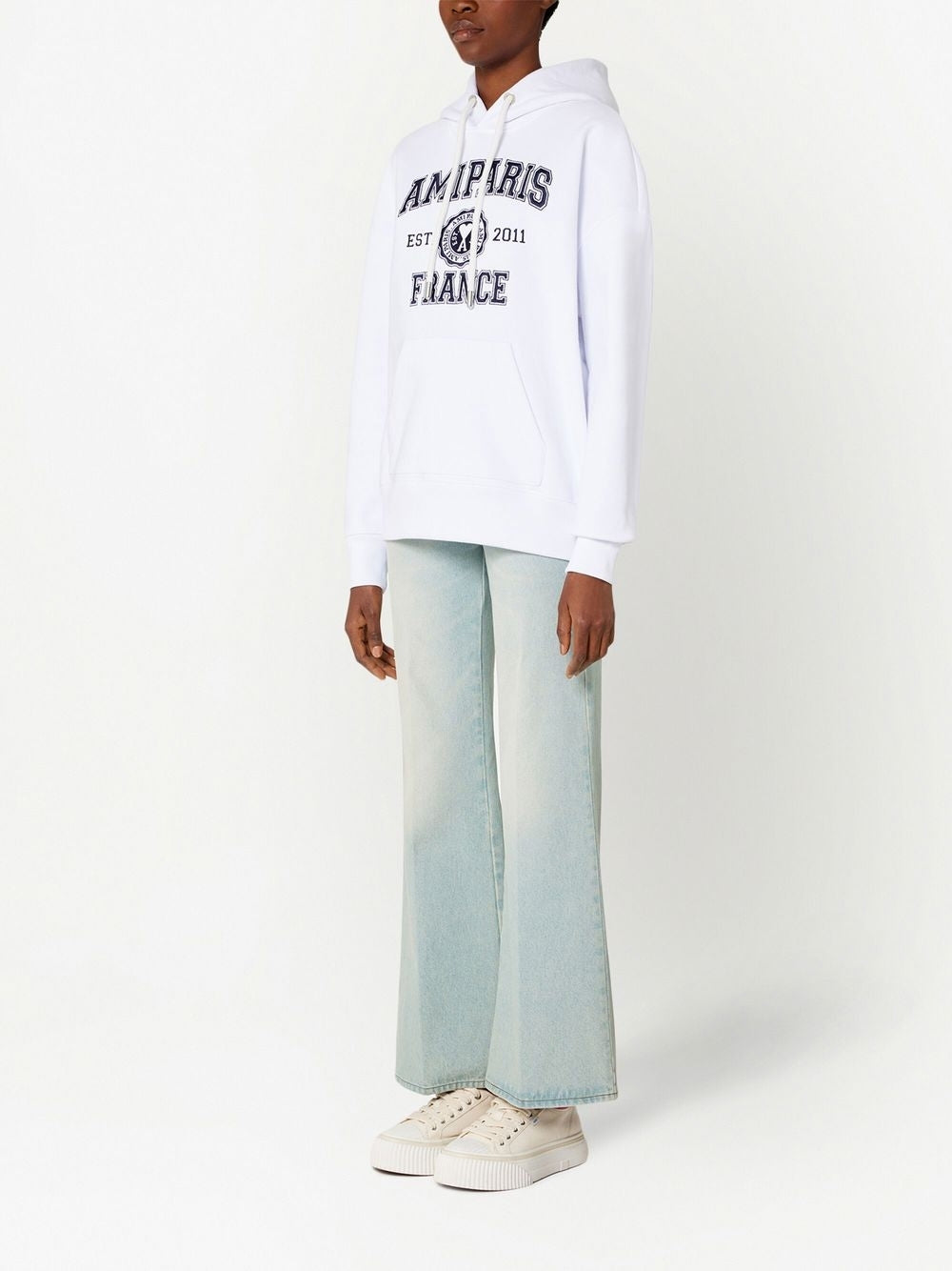 AMI Paris France Logo Hoodie (USW208.747)