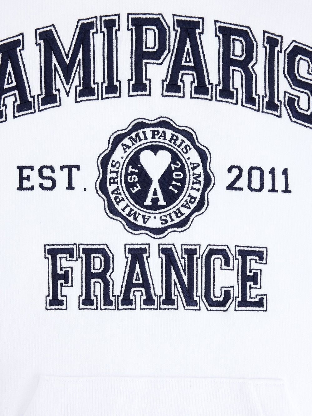AMI Paris France Logo Hoodie (USW208.747)