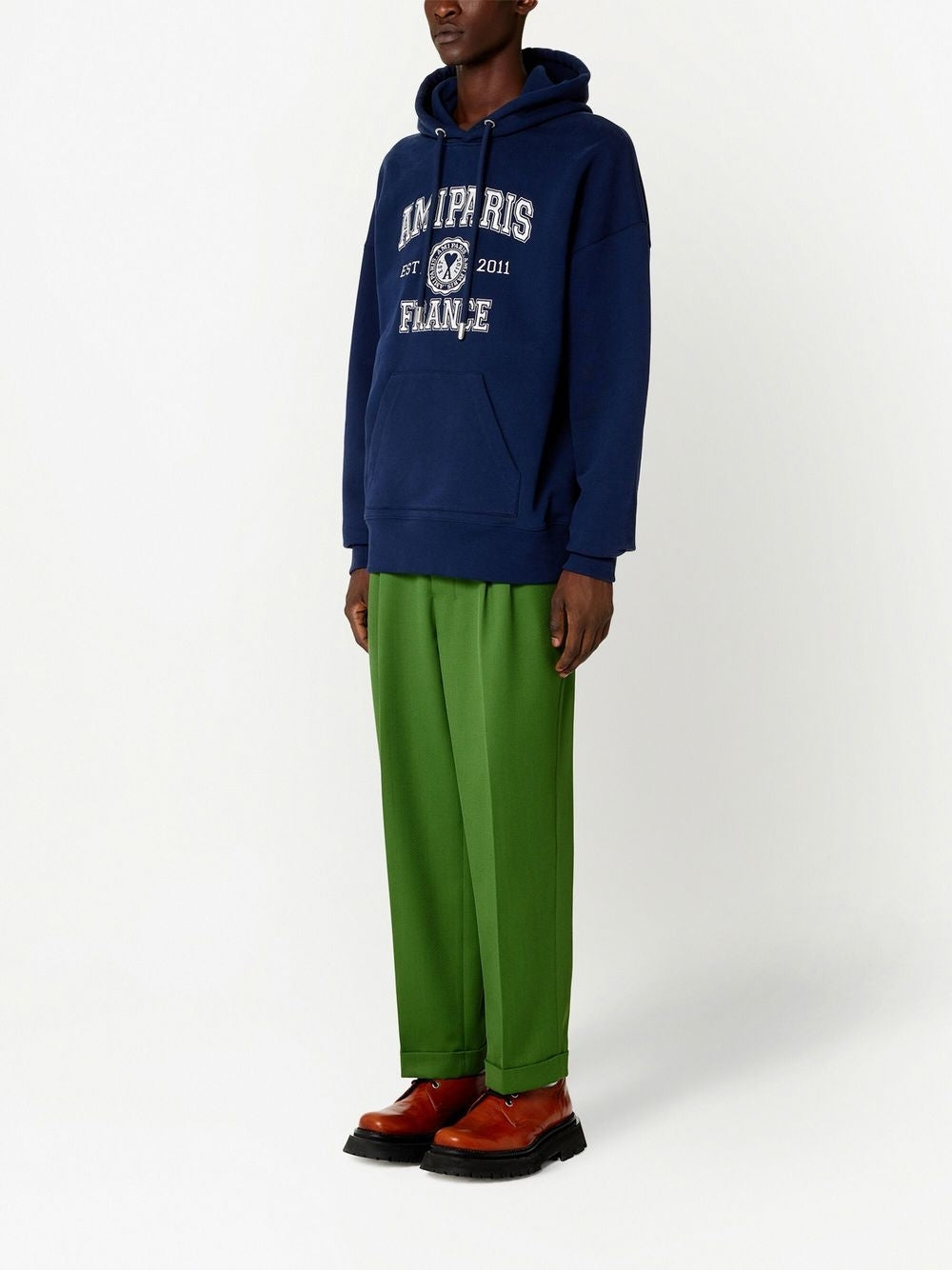 AMI Paris France Logo Hoodie (USW208.747)