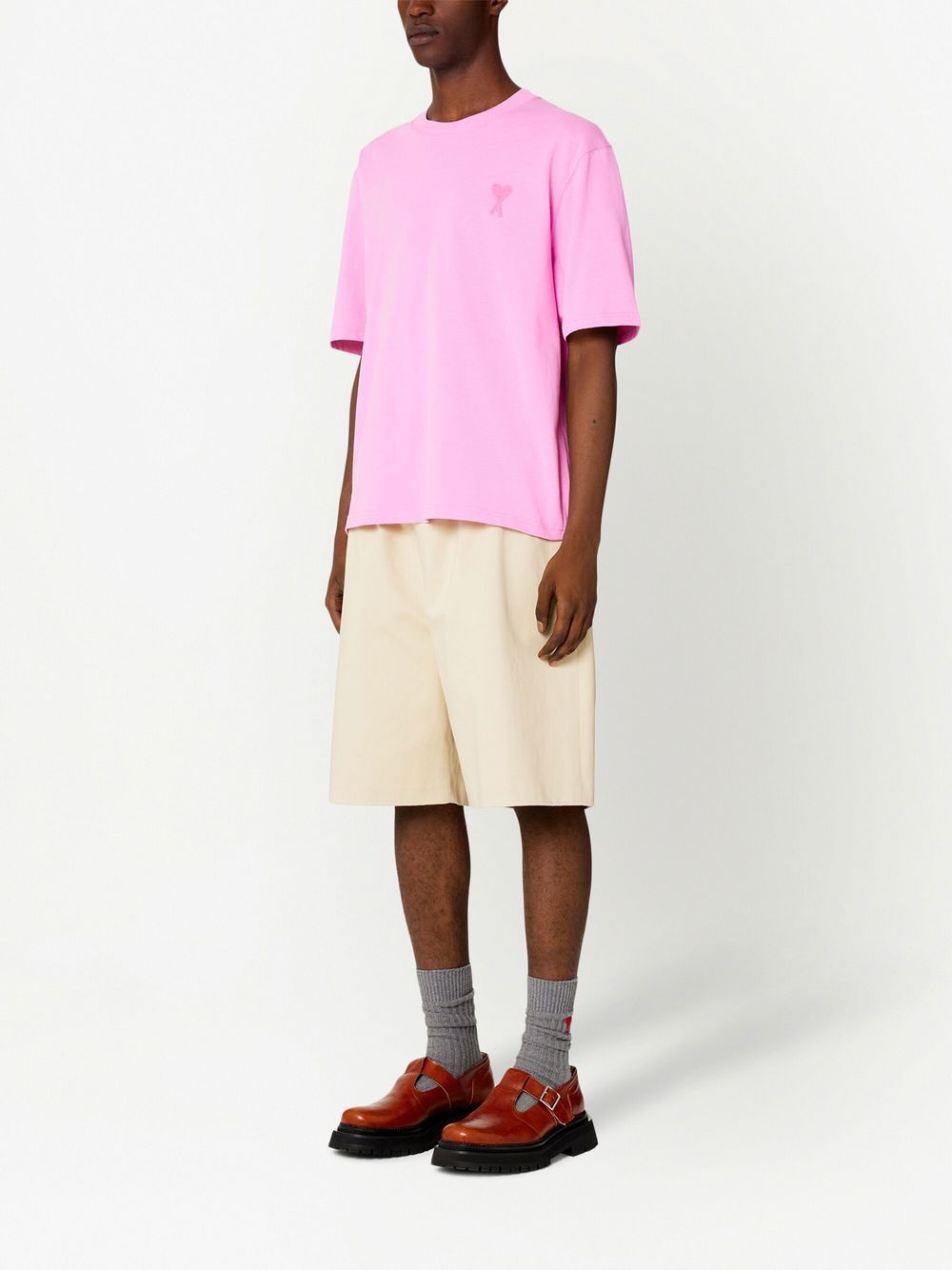 AMI Paris Small Heart Logo Sweatshirt (UTS004.726)