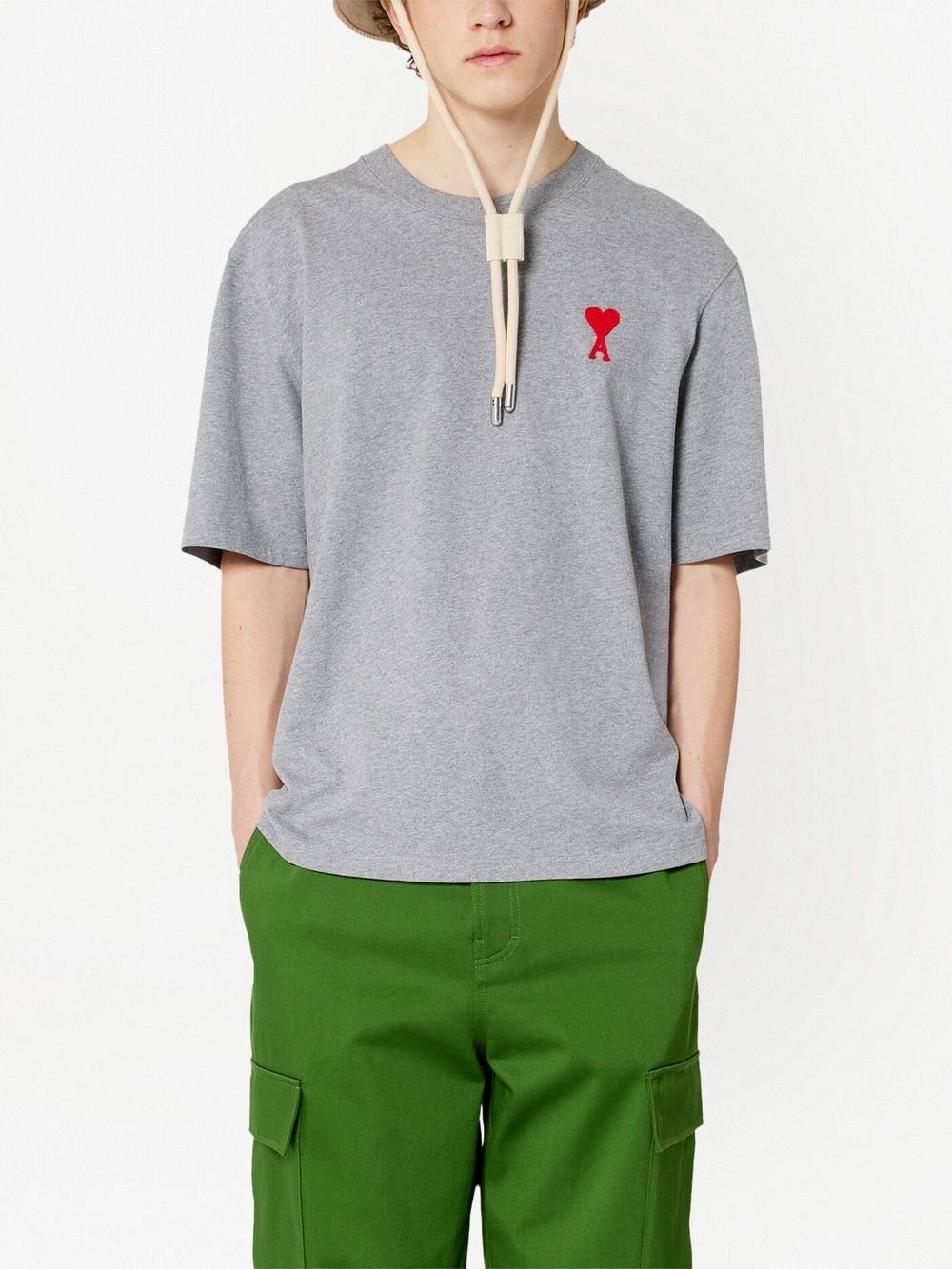 AMI Paris Small Heart Logo Sweatshirt (UTS004.726)