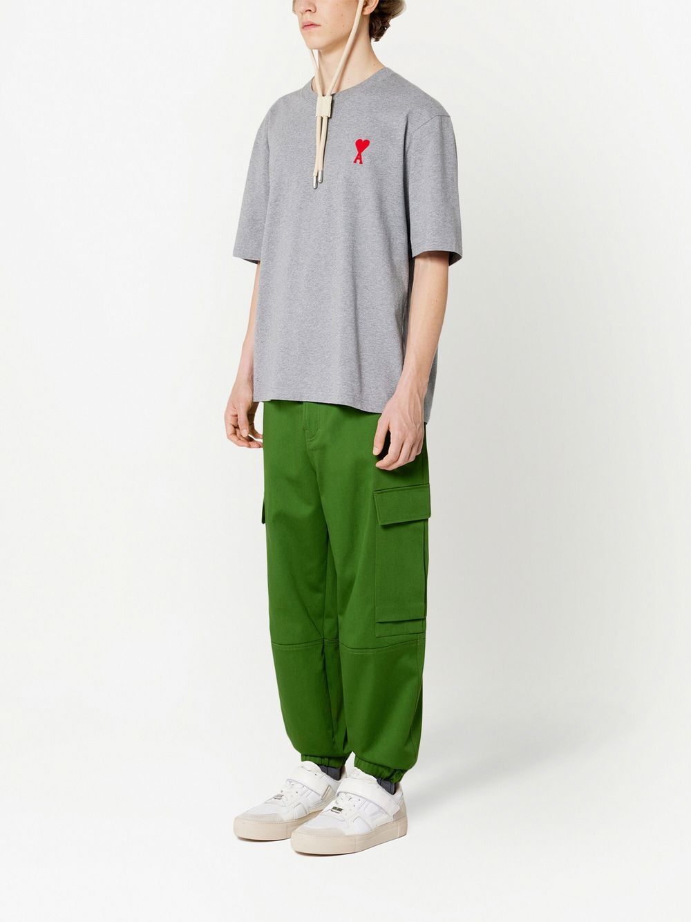 AMI Paris Small Heart Logo Sweatshirt (UTS004.726)