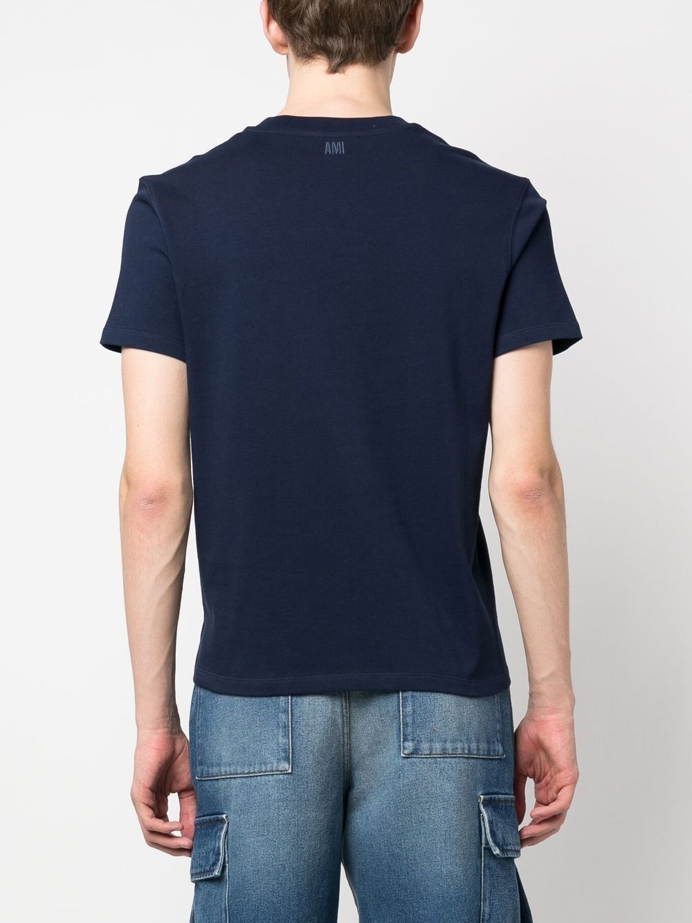 AMI Paris Small Tonal Ami de Cœur T-Shirt (UTS022.726)