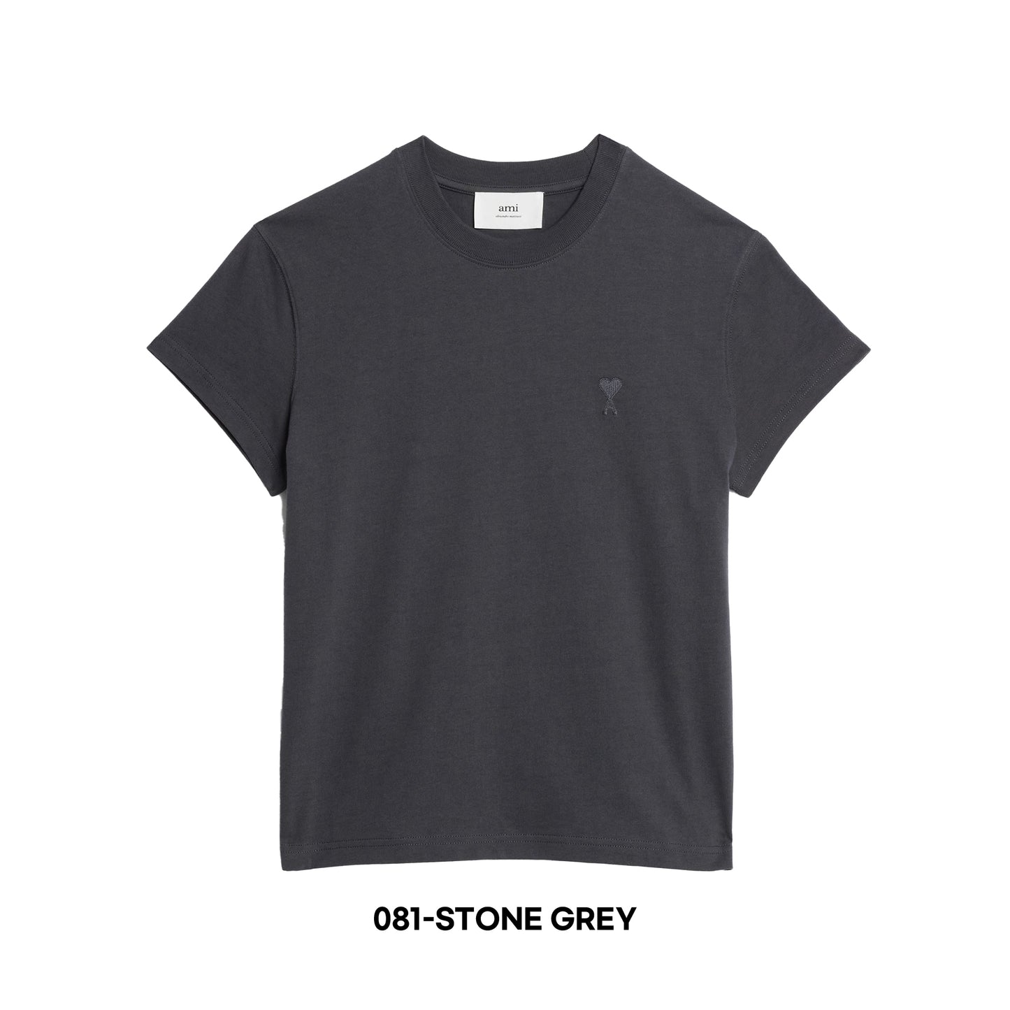 AMI Paris Small Tonal Ami de Cœur T-Shirt (UTS022.726)