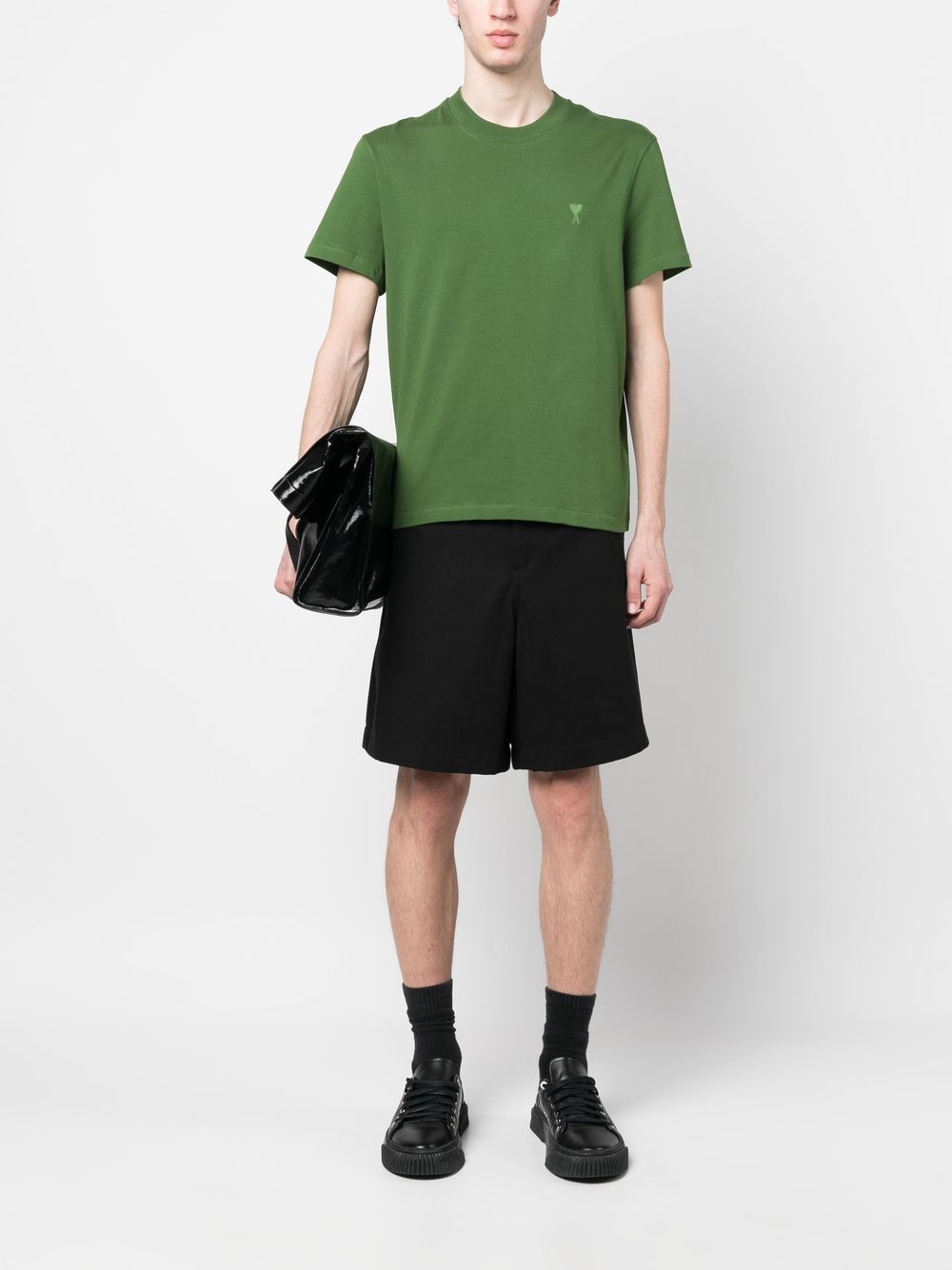 AMI Paris Small Tonal Ami de Cœur T-Shirt (UTS022.726)
