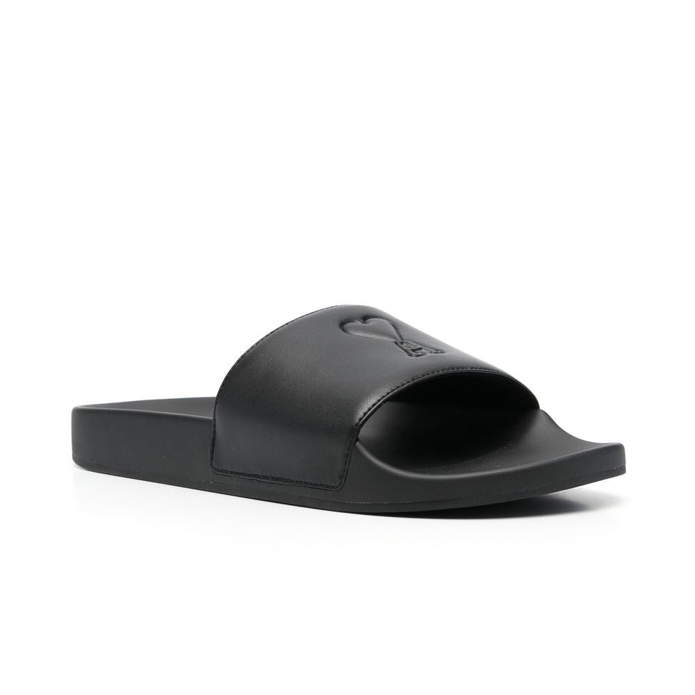 AMI Paris Ami de Coeur Pool Slides (USN400.AA0002)