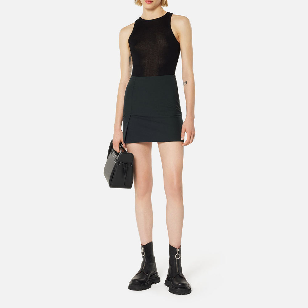 AMI Paris Wool Mini Skirt (FSK002.264)