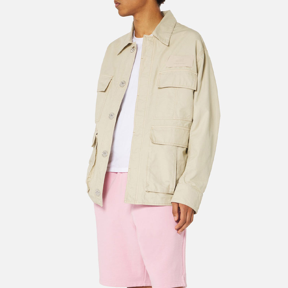 AMI Paris Utility Shirt Jacket (HJK201.220)