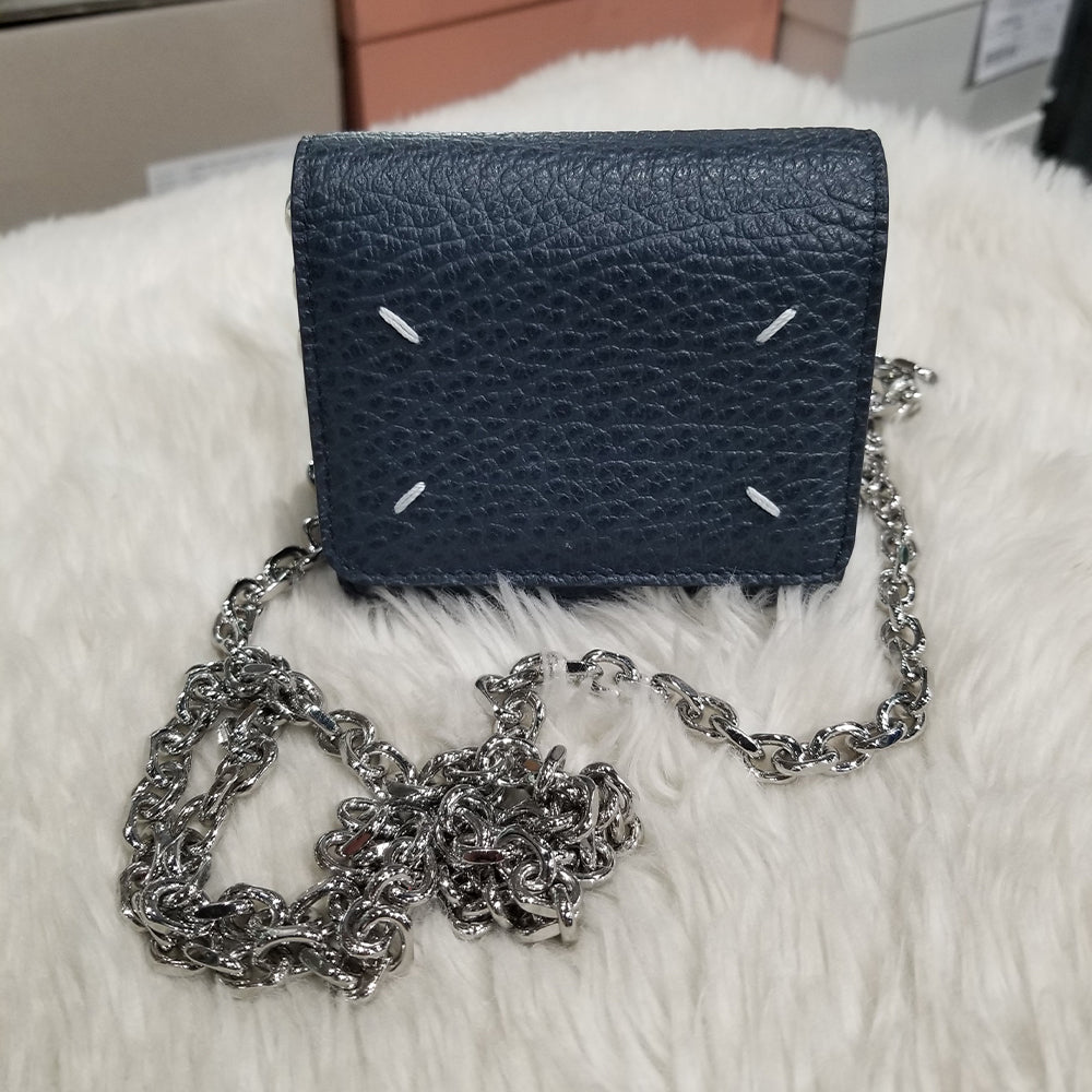 Maison Margiela FOUR STITCHES CHAIN WALLET (SA3UI0009 P4455)