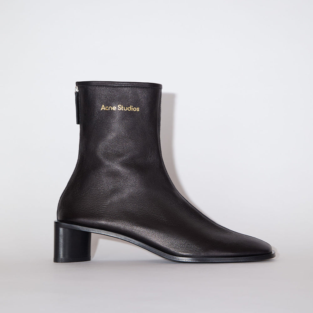 Acne Studios Leather Ankle Boots (FN-WN-SHOE000355)