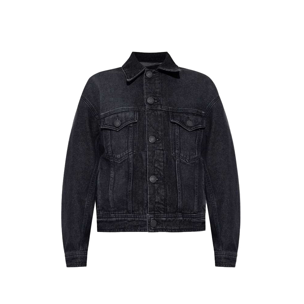 AMI Paris Trucker Denim Jacket H21FD450.611