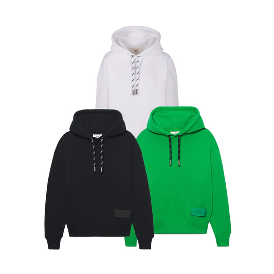 AMI Satin Label Hoodie (E22USW206.749)