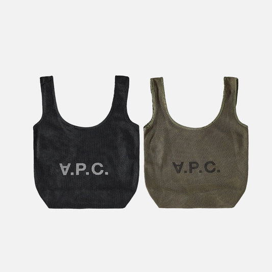 A.P.C. Waffle Mesh Shoulder Bag (PSAEU-H61679S)