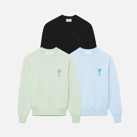 AMI Tonal Heart Logo Sweatshirt (USW002.747)