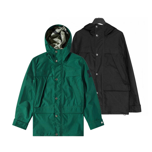 AMI Paris Hooded Technical Jacket (A21OW102.262)