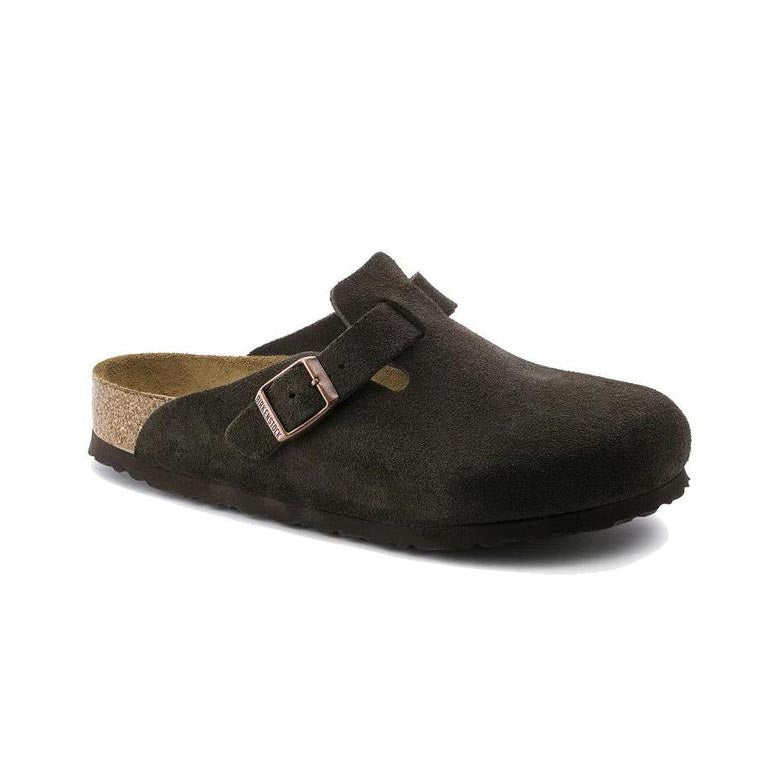 Birkenstock Boston SFB Suede Mocca Regular 0660461