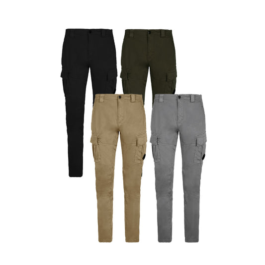 C.P. Company Stretch Sateen Lens Cargo Pants (10CMPA151A 005694G)
