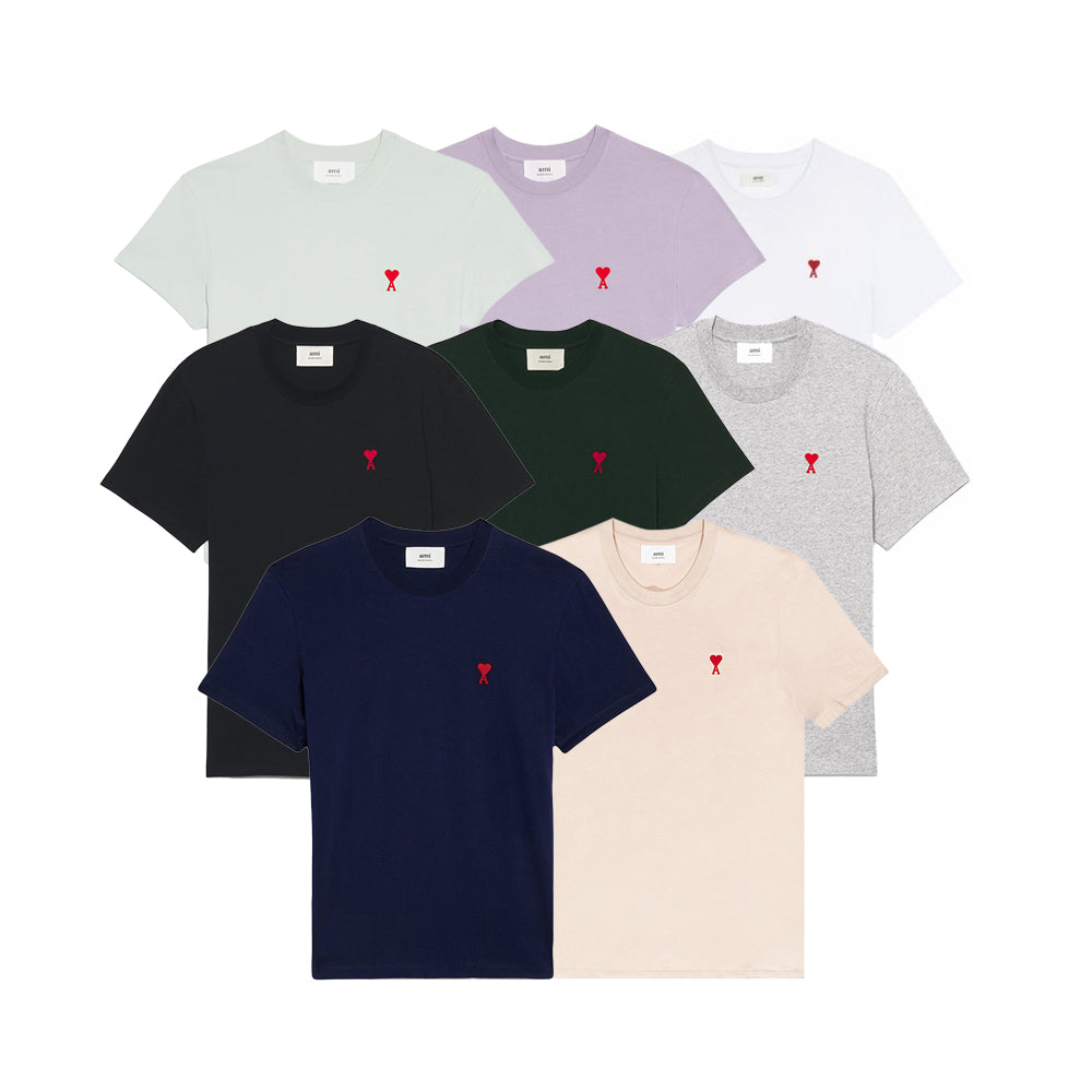 AMI Paris Logo T-Shirt UTS001.724 (Men)