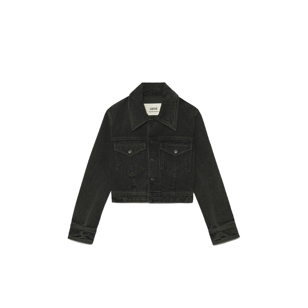 AMI Paris Ami de Coeur Denim Jacket (FJK001.612)