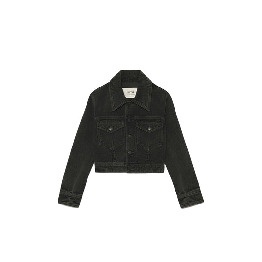 AMI Paris Ami de Coeur Denim Jacket (FJK001.612)