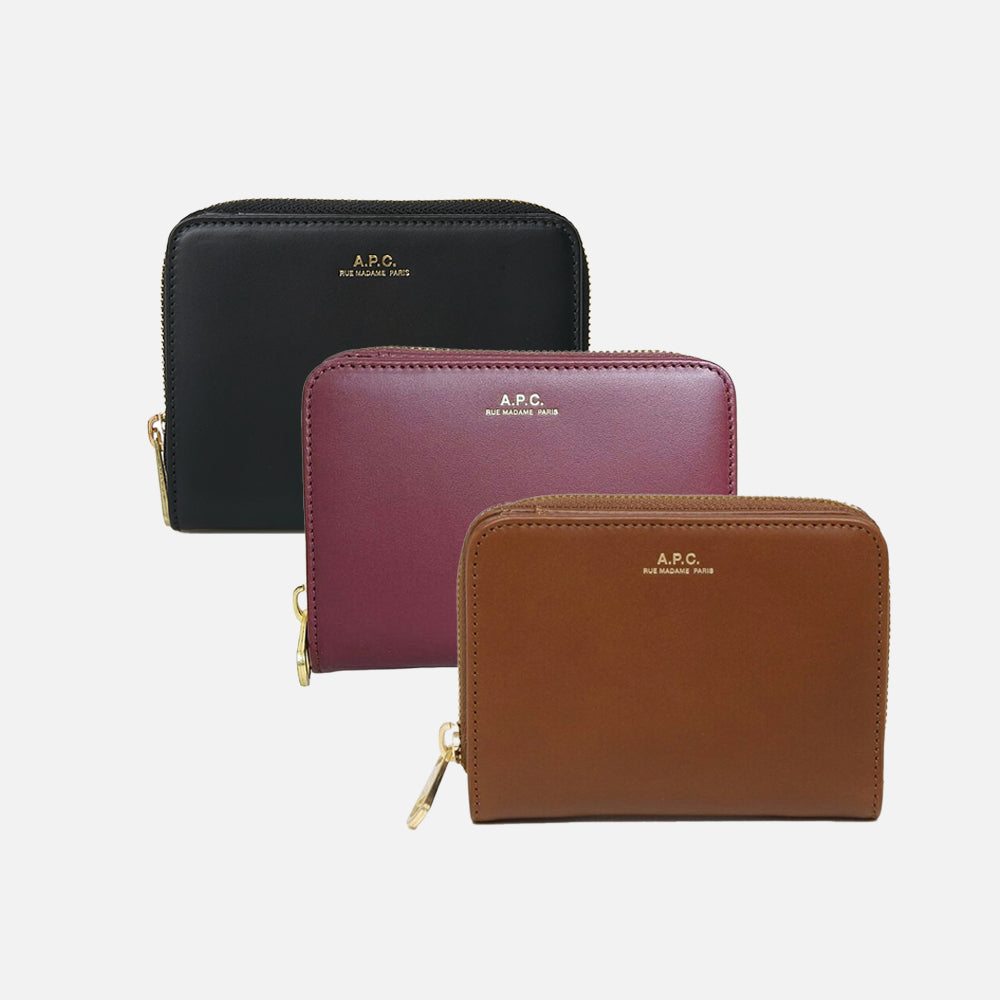 A.P.C. Leather Bifold Wallet (PXAWV-F63029)