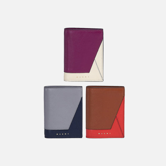 Marni Saffiano Leather Bi-Fold Wallet (PFMO0055U2)