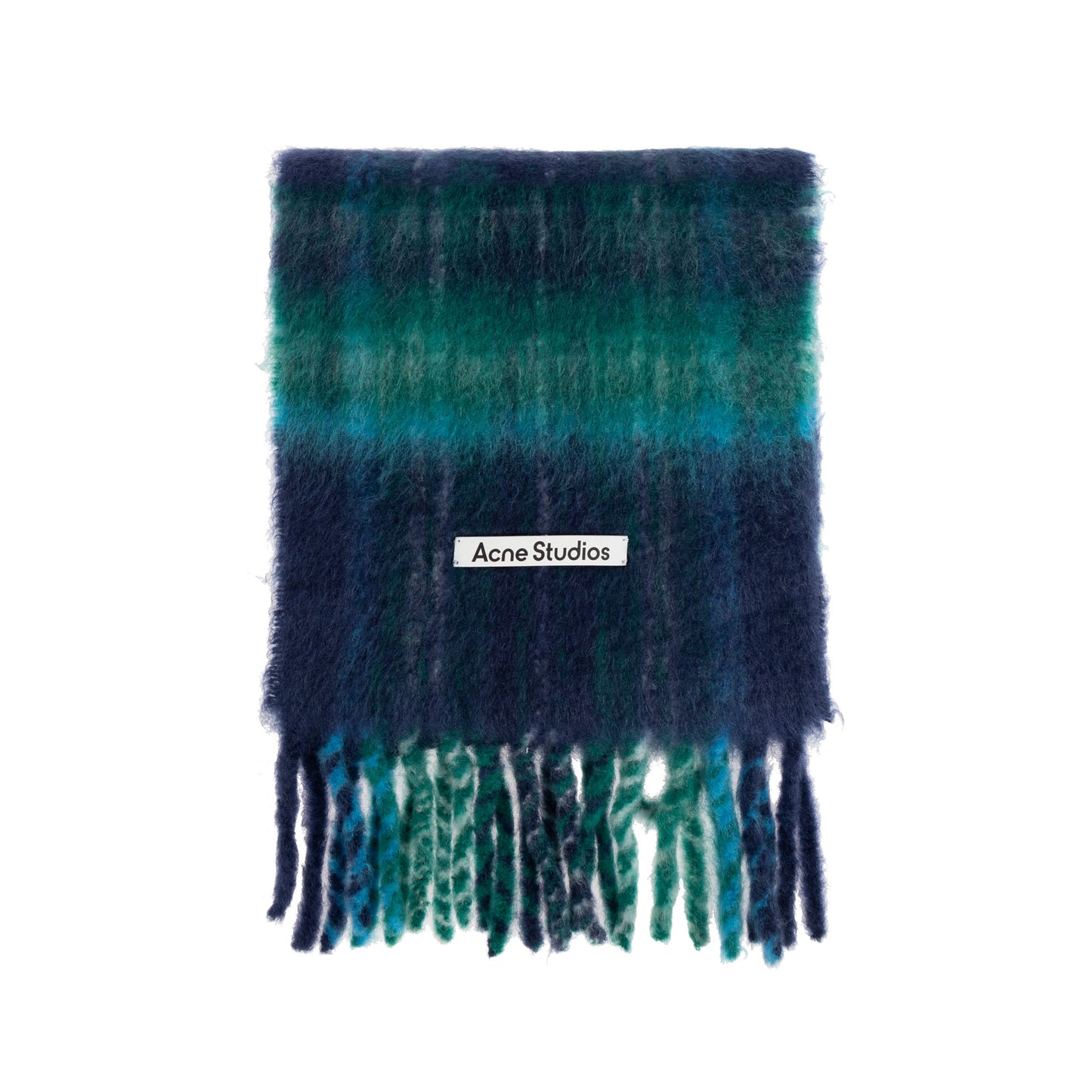 Acne Studios Mohair Check Scarf  (FN-UX-SCAR000458)