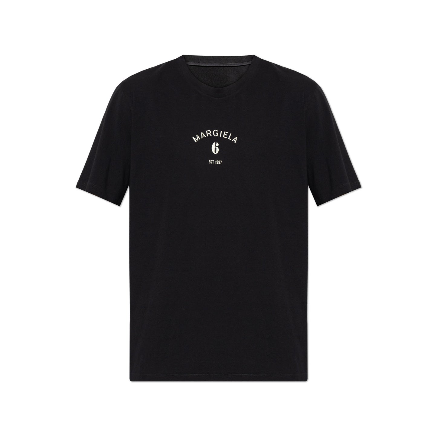 Maison Margiela Numeric Logo Cotton T-Shirt SH2GC0038 M20048 900 (Men’s Black)