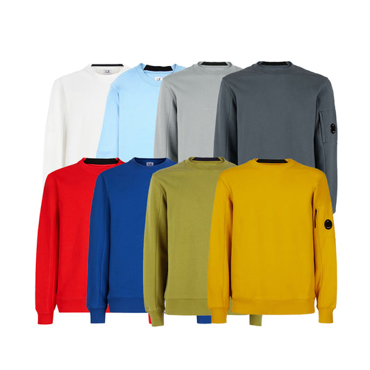 C.P. Company Lens Crewneck Sweatshirt (12CMSS022A 005086W)