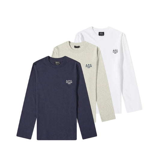 A.P.C. Rue Madame Paris Long Sleeve T-Shirt (COEZC-H26177)