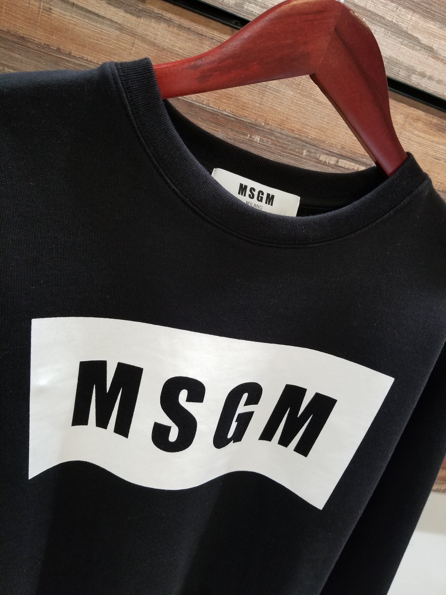 MSGM Milano Box Logo Sweatshirt (2542MDM196)