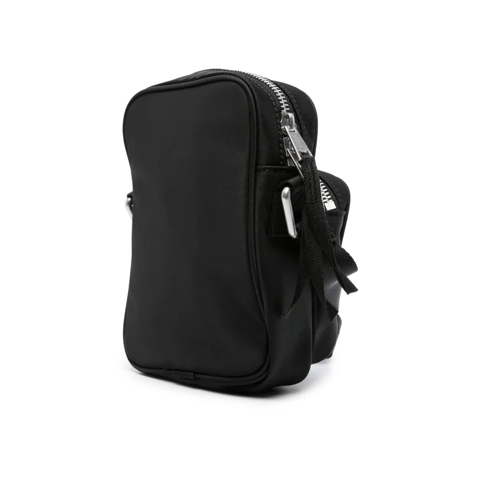 Maison Kitsuné Nylon Mini Cross Bag Black (MM05165WQ1001)