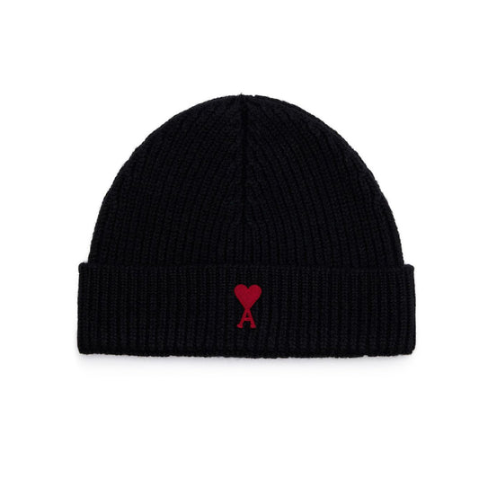 AMI Paris Heart-A Wool Beanie (BFUHA106.018)