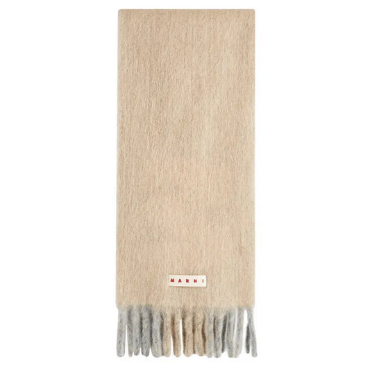 MARNI WOOL-BLEND FRINGE SCARF (SCZC0072Y0)