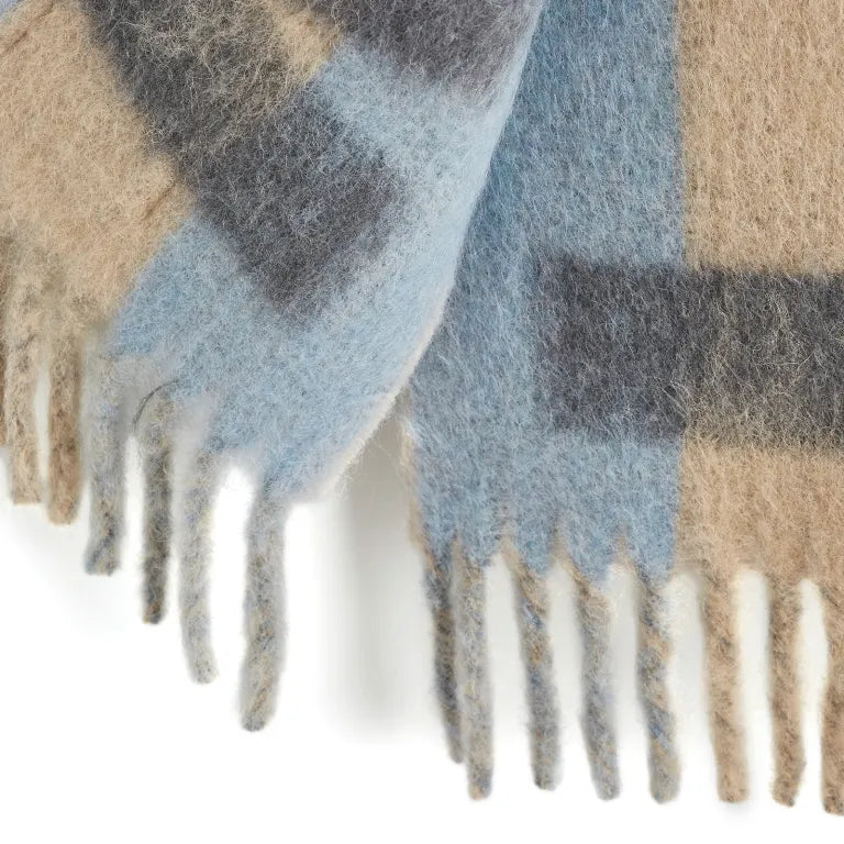 MARNI WOOL-BLEND FRINGE SCARF (SCZC0072Y0)